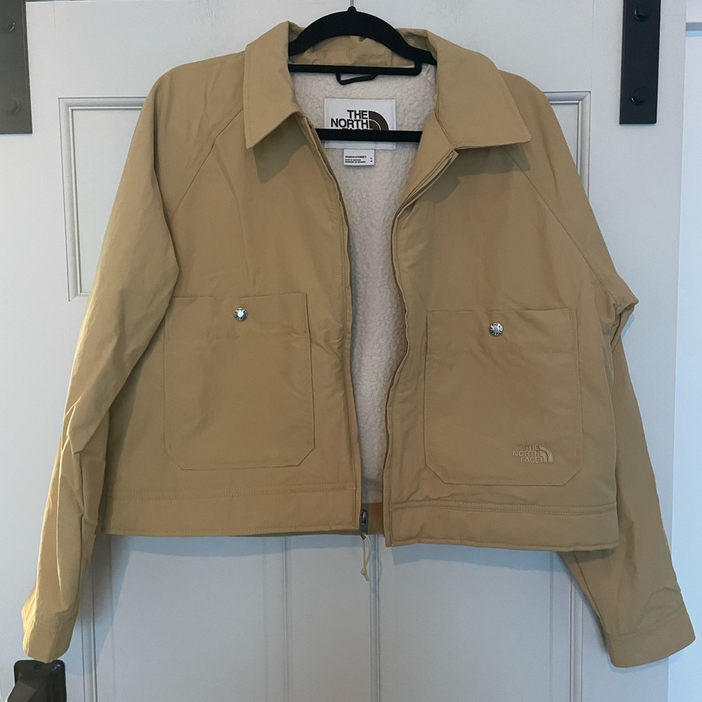 The NORTH FACE jacket fleece lined M66 EUC